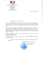 courrier Consul Général de France à Genève