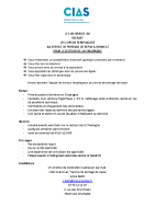 CIAS Grand Lac – offre d’emploi chauffeur remplaçant Chautagne- février 2023