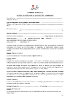 Contrat de location de la salle des fêtes communales